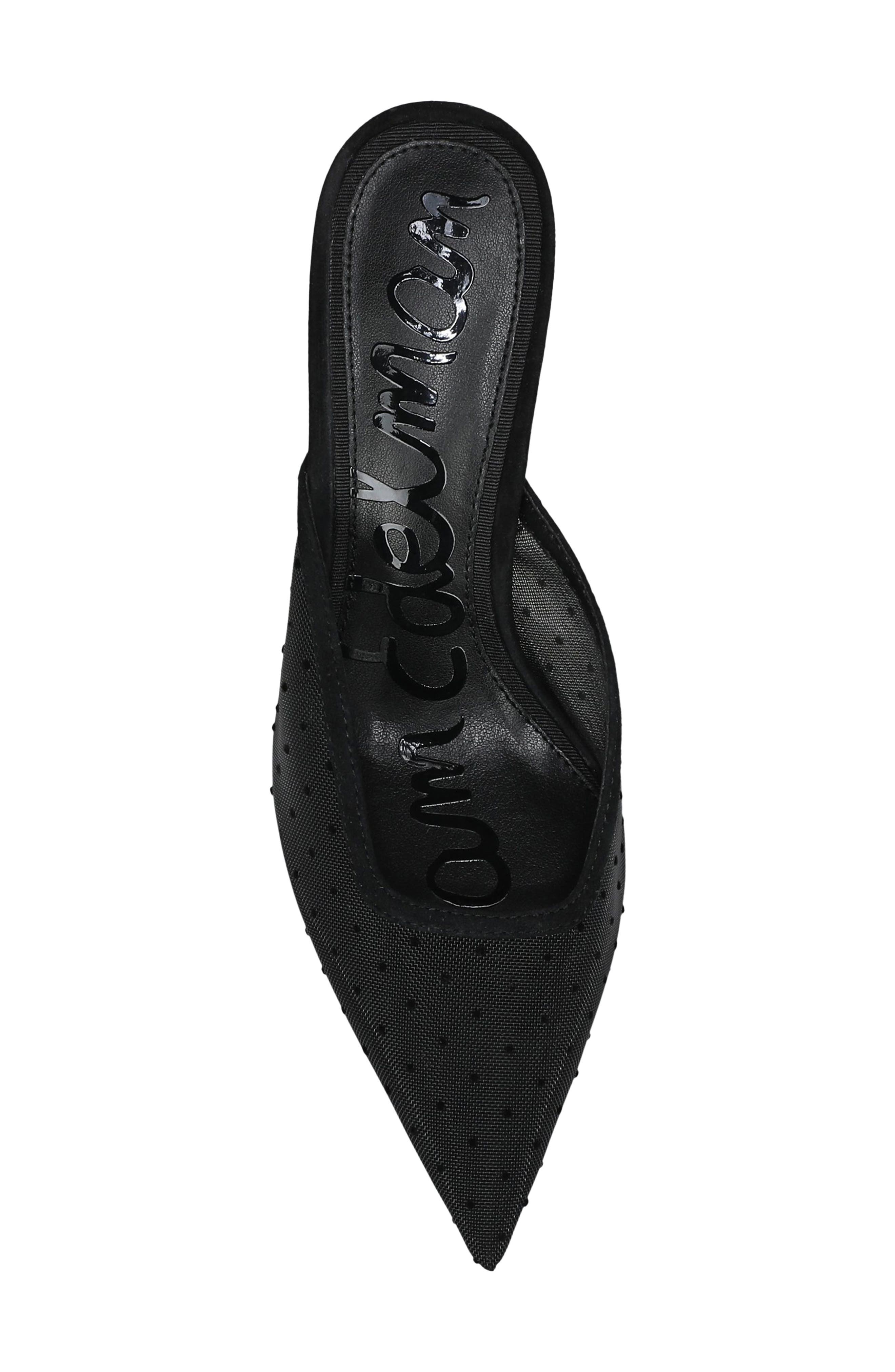 Margeaux Mule, Alternate, color, BLACK