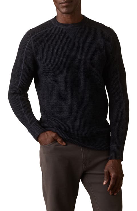 Waffle Crewneck Sweater