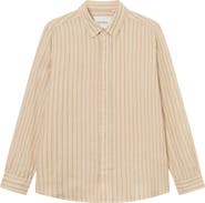 Les Deux Kristian Linen Button-Up Shirt
