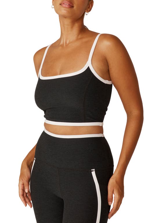 Beyond Yoga New Moves Space Dye Crop Camisole In Multi