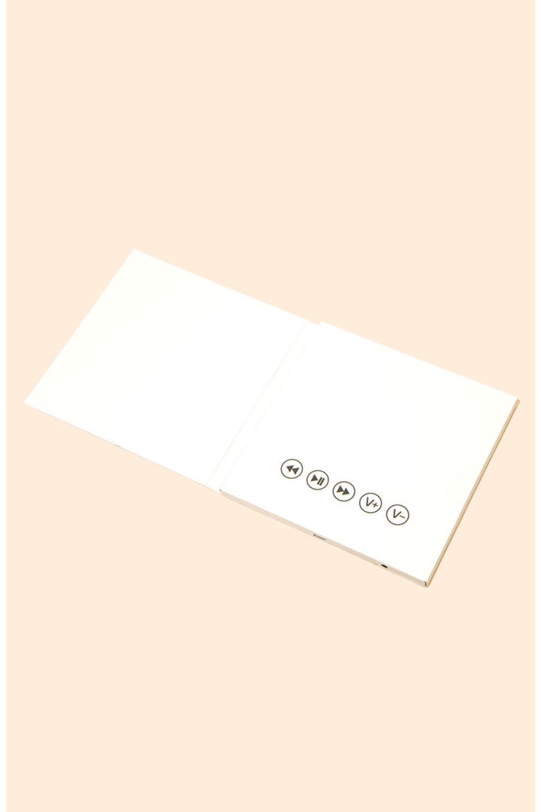 VoiceLP Music Playlist Gift Card, Alternate, color, White