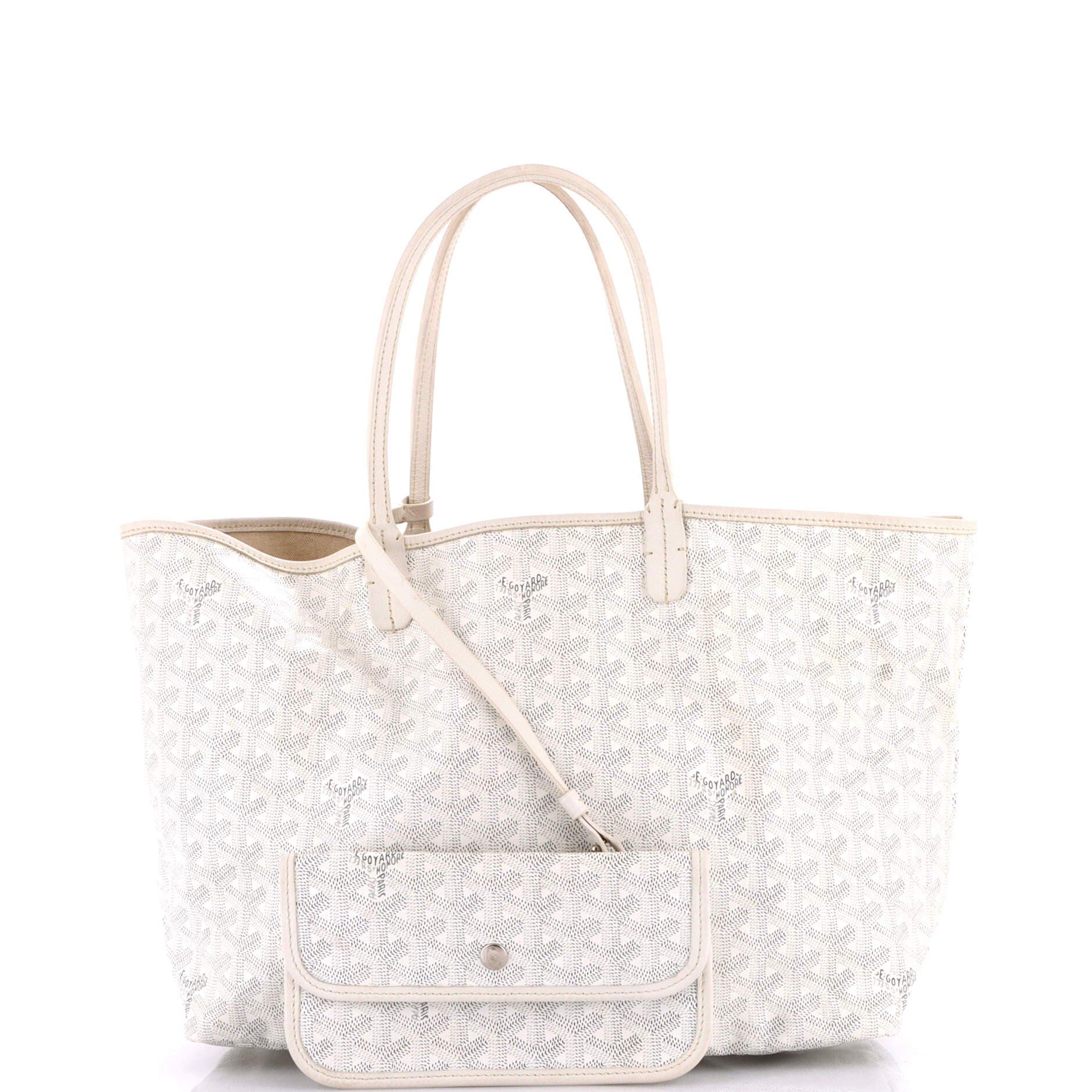Pre-Owned Goyard Saint Louis Tote Coated Canvas PM, Alternate, color, 