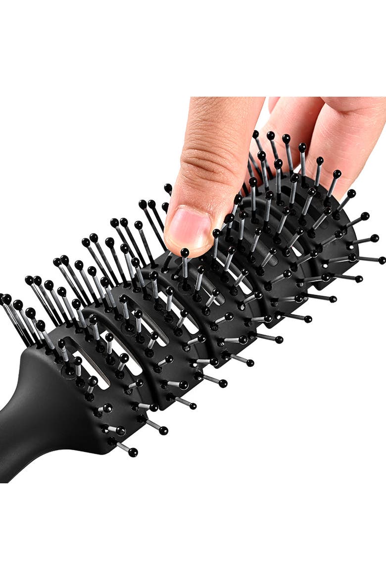 Ball Tipped Vented Hair Brush, Alternate, color, None
