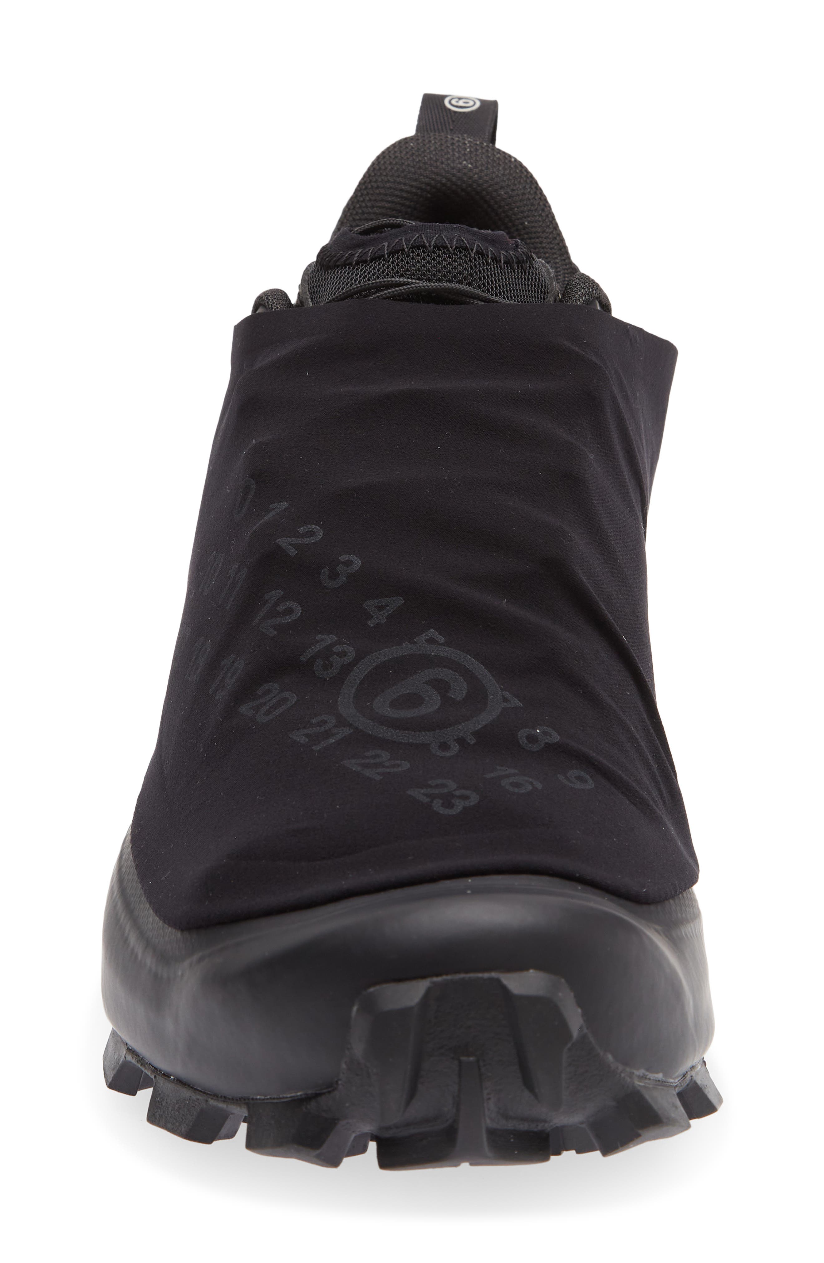 MM6 Maison Margiela x Salomon Crossdust Sneaker, Alternate, color, Black/ Black/ Asphalt