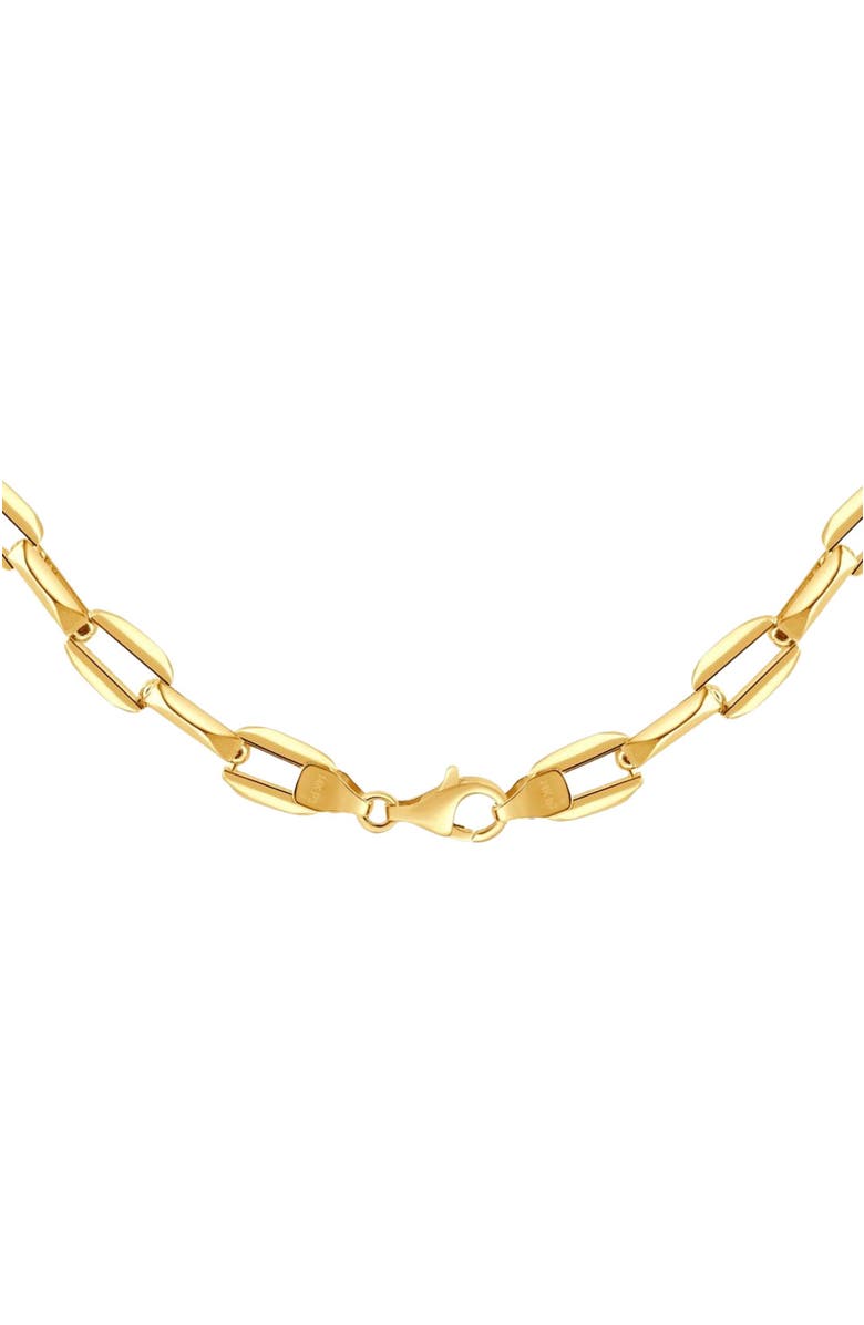 Bliss Diamond 14k Gold Women
s 24" Chain Necklace 34 Grams 8mm Thick, Alternate, color, 14K Yellow Gold