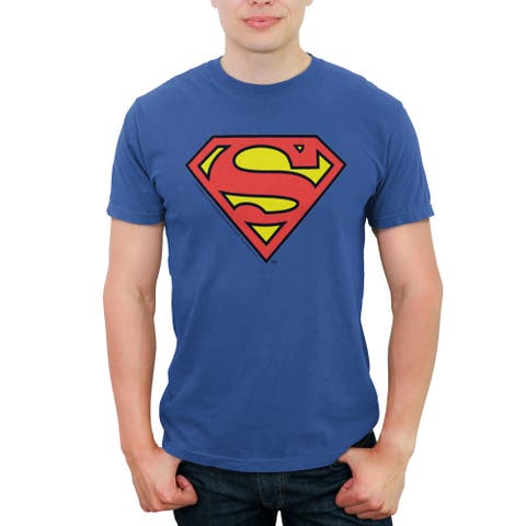 Men's Superman Logo Classic  Graphic T-Shirt
