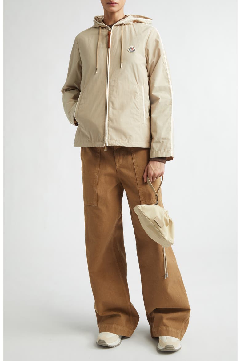 Sarracenia Hooded Jacket, Alternate, color, BEIGE
