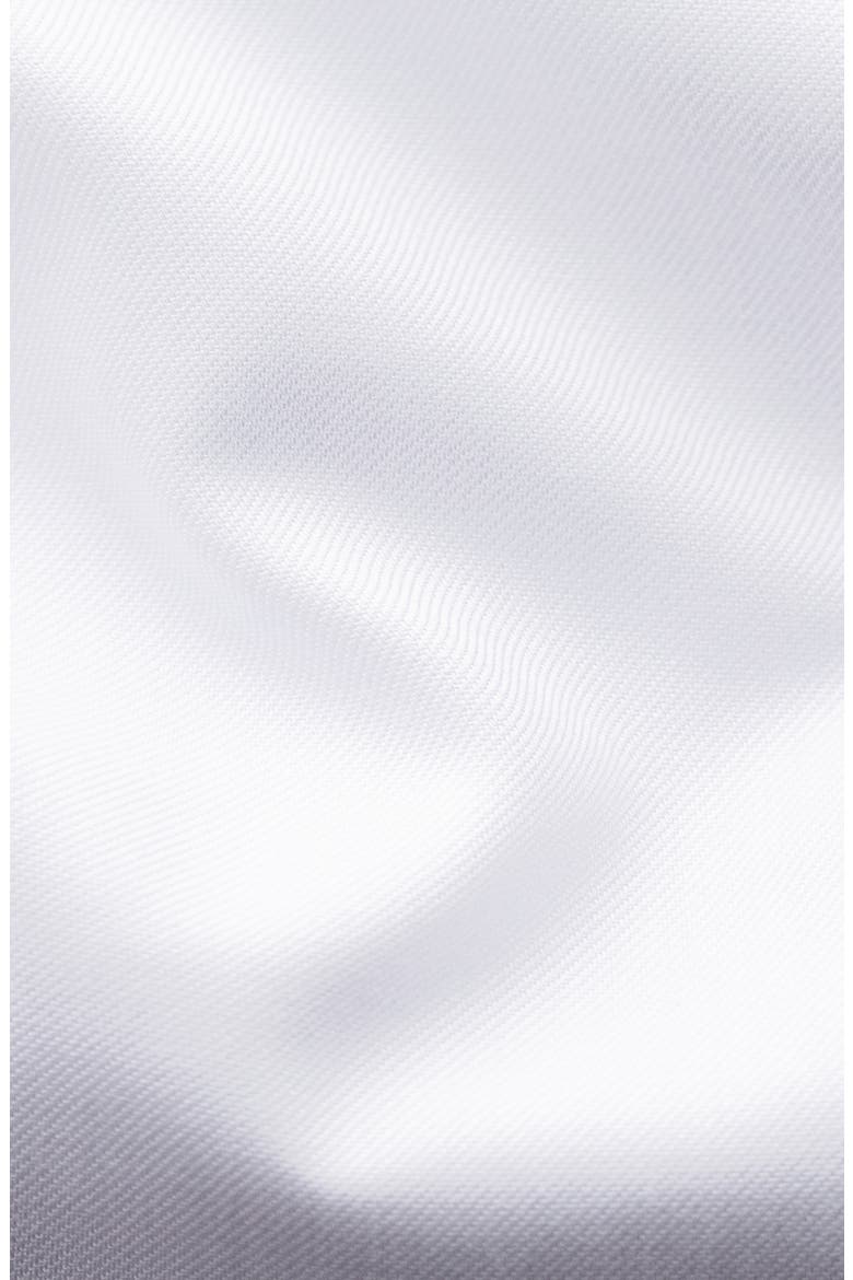 Slim Fit Solid Dress Shirt, Alternate, color, WHITE