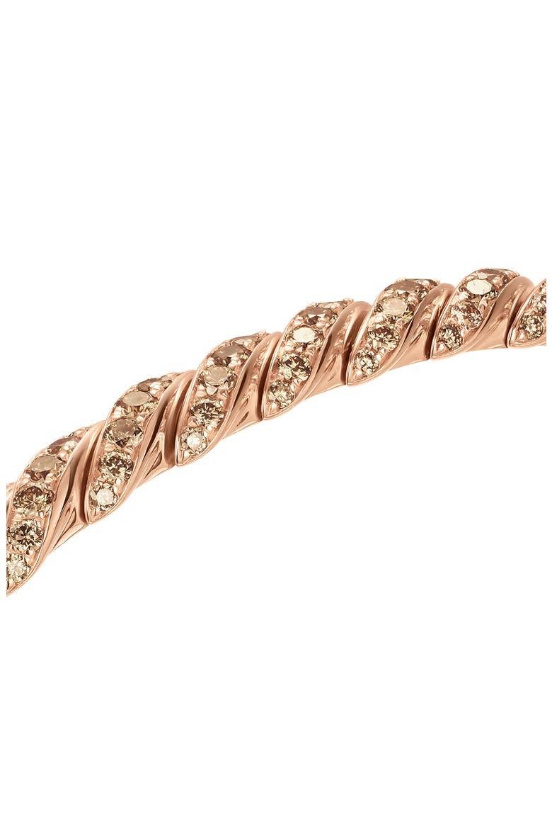 Sculpted Cable Flex Bracelet, Alternate, color, GOLD