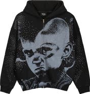 Rolling Loud Punk Riot Graphic Zip-Up Hoodie