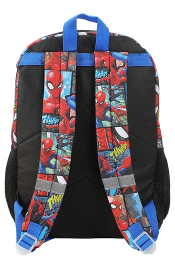 Bioworld Kids' Spider Man Backpack In Black