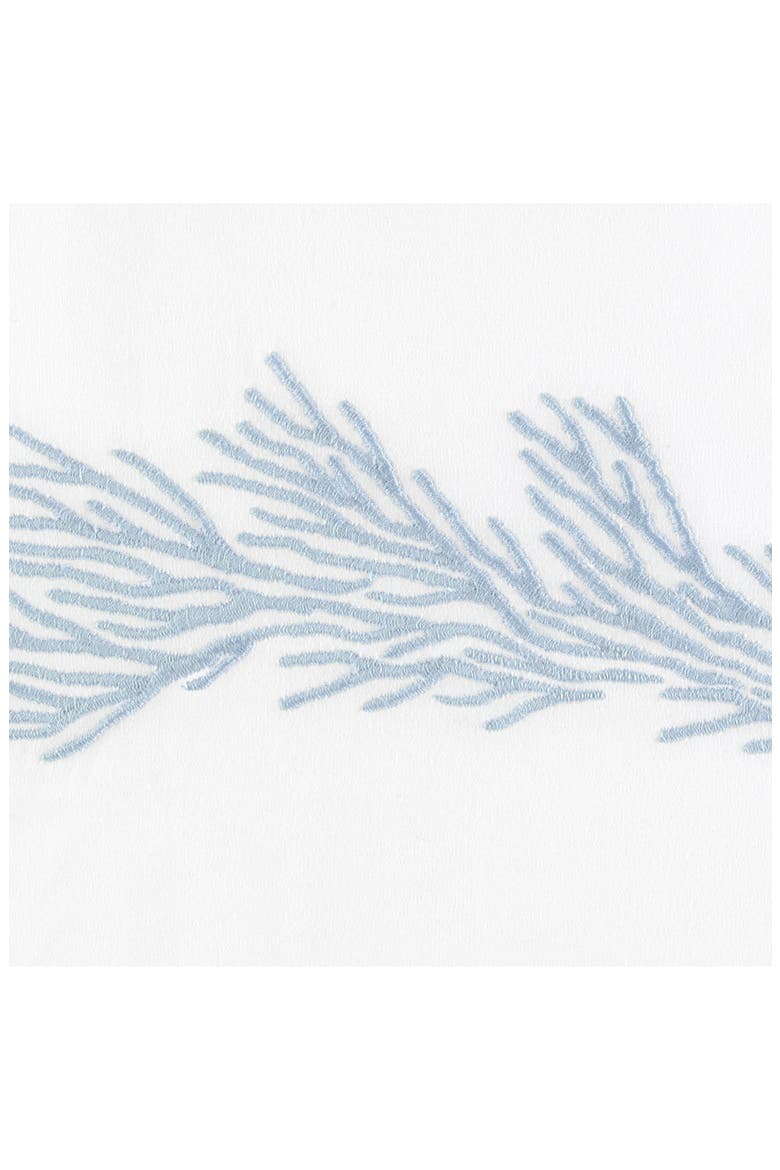Atoll Flat Sheet, Alternate, color, WEDGWOOD