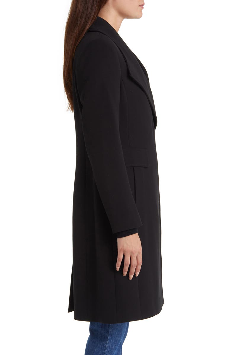 Via Spiga Swing Crepe Coat, Alternate, color, 
