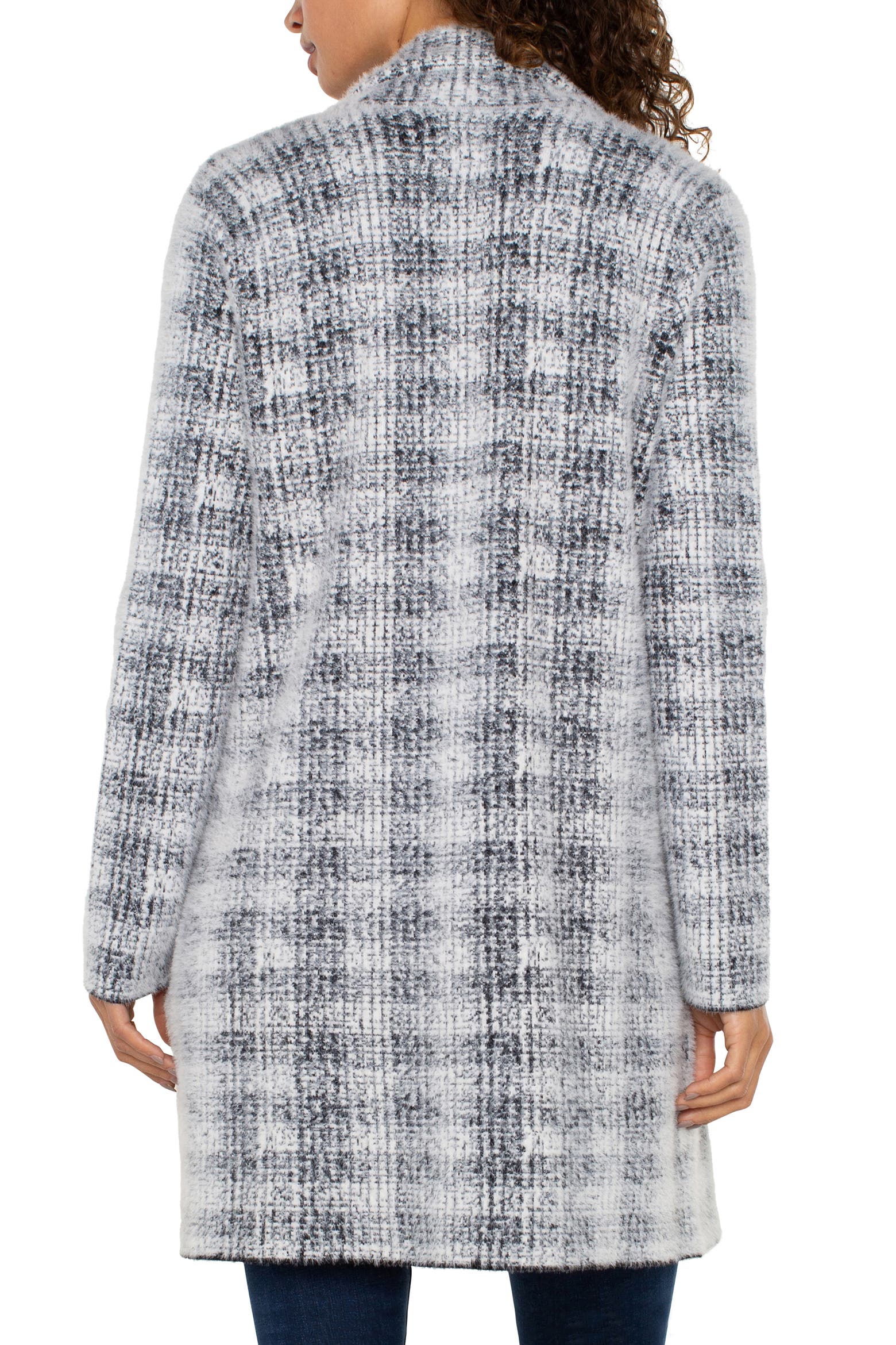 Open Jacket Liverpool Los Angeles Long Open Front Jacket (Women) | Nordstrom