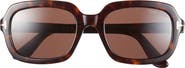 TOM FORD Lana 53mm Rectangular Sunglasses