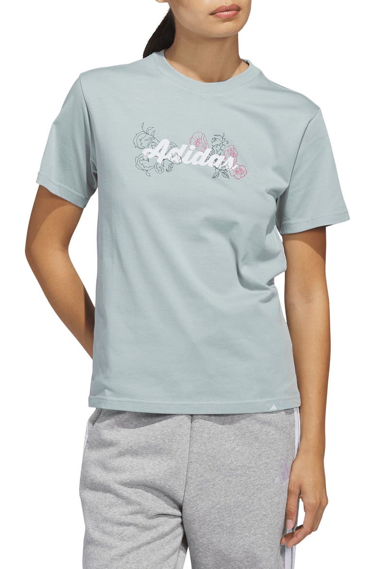 Graphic T-Shirt, Main, color, WONDER SAGE/