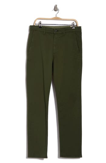 Rag & Bone Fit 2 Stretch Cotton Chino Pants In Dark Army