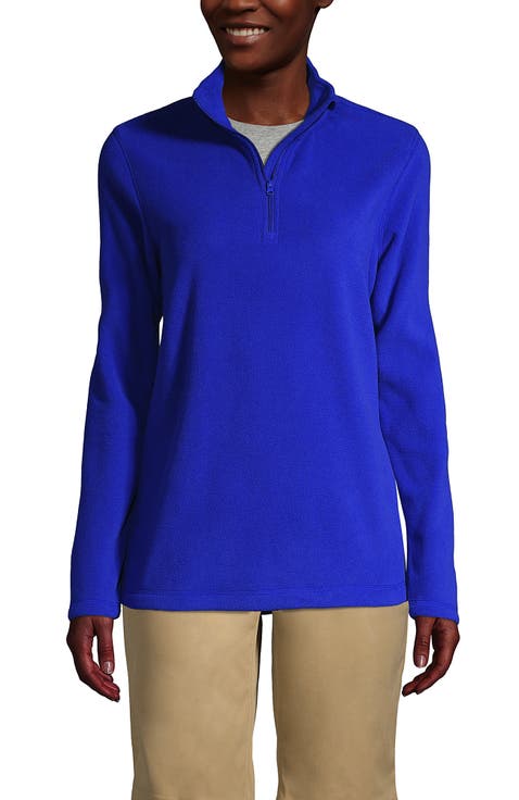 School Uniform Young  Lightweight Fleece Quarter Zip Pullover