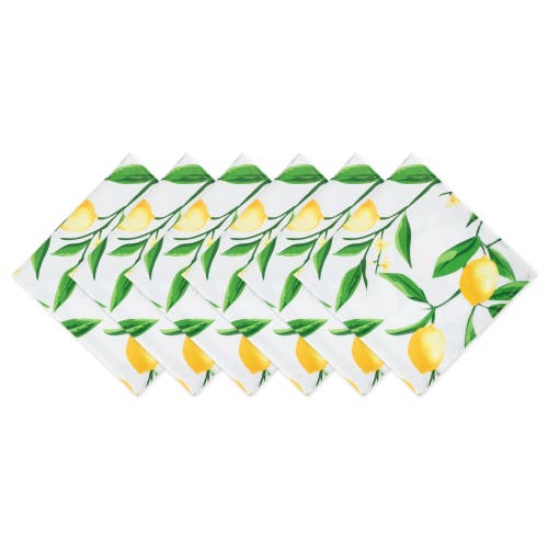 Dii Outdoor Printed Napkin Set/6 In Green