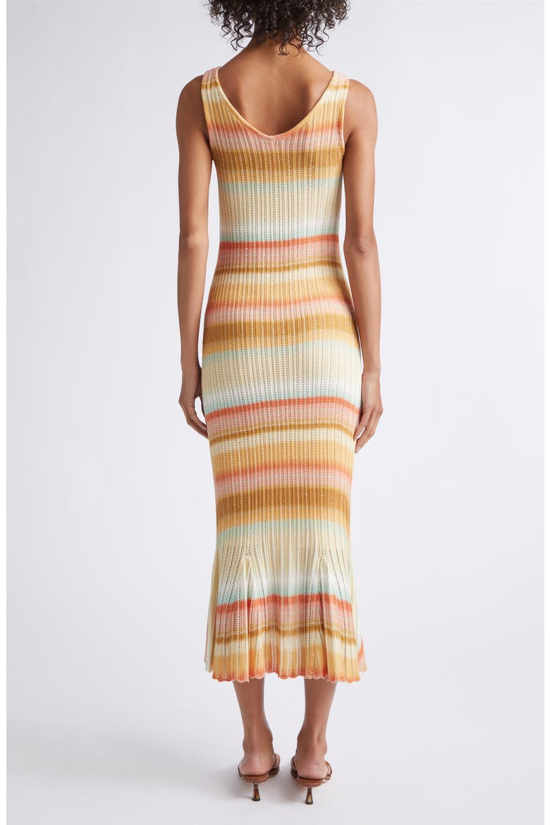 Edie Space-Dyed Dress, Alternate, color, SUNSET MULTI