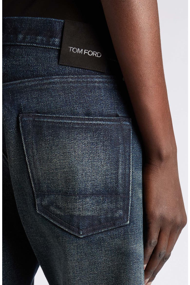 Low Rise Straight Leg Boyfriend Jeans, Alternate, color, MIDNIGHT