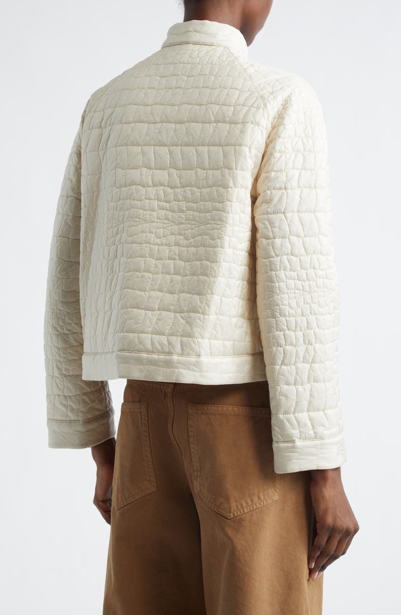 Moncler Aubrieta Quilted Down Jacket, Alternate, color, Neutral