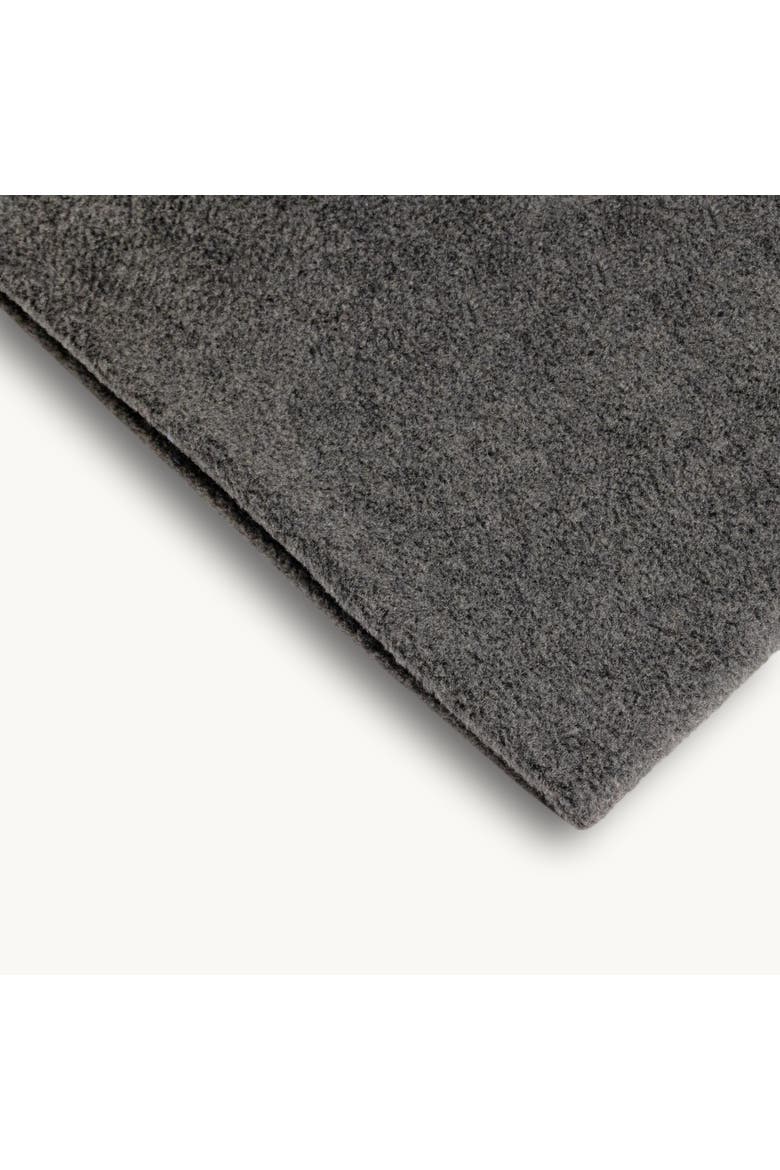 Youth Double-Layer Fleece Neck Warmer, Alternate, color, Charcoal