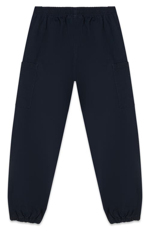 Scotch & Soda Kids' Cotton Stretch Twill Joggers In Blue