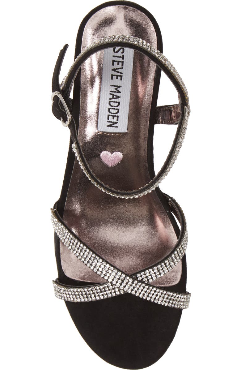 Steve Madden JClass Crystal Embellished Sandal, Alternate, color,
