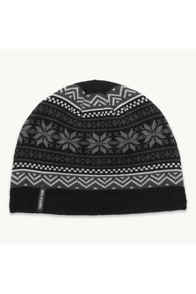 Merino Wool Nuka Beanie, Main, color, Onyx