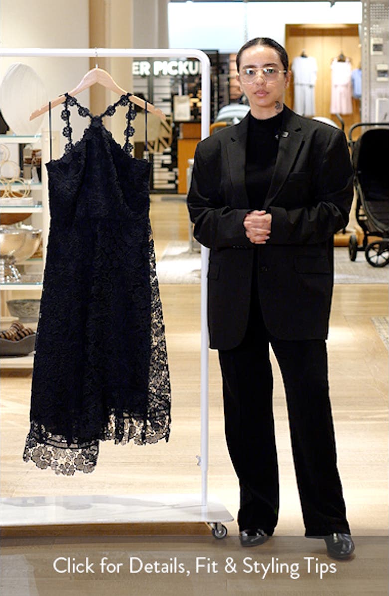 Lace Sleeveless Dress, sales video thumbnail