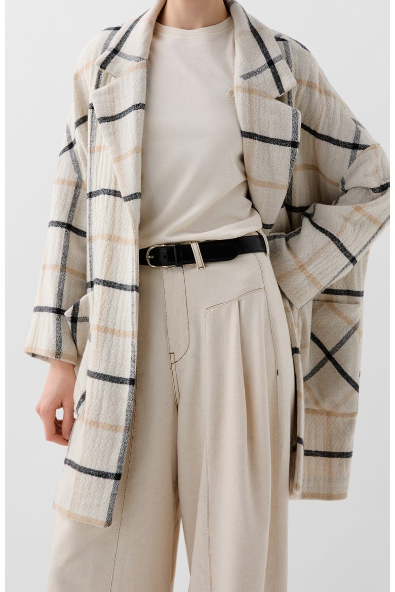 Ava Coat, Main, color, Naturalcheck
