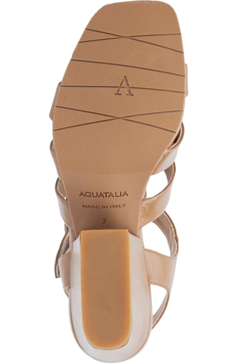 Aquatalia Rebecka Gladiator Sandal, Alternate, color, Caffe