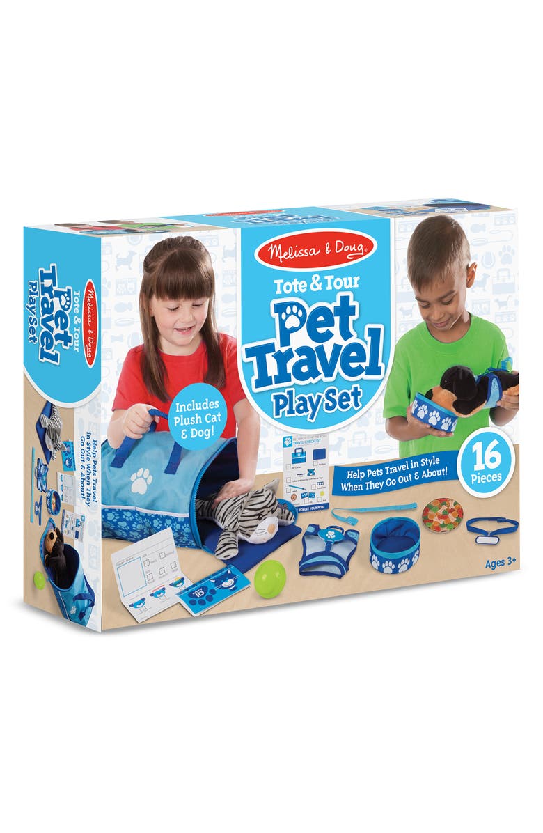 Melissa & Doug Pet Travel Playset, Alternate, color, 