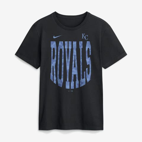 Men's Nike  Black Kansas City Royals Camo Velocity Victor T-Shirt