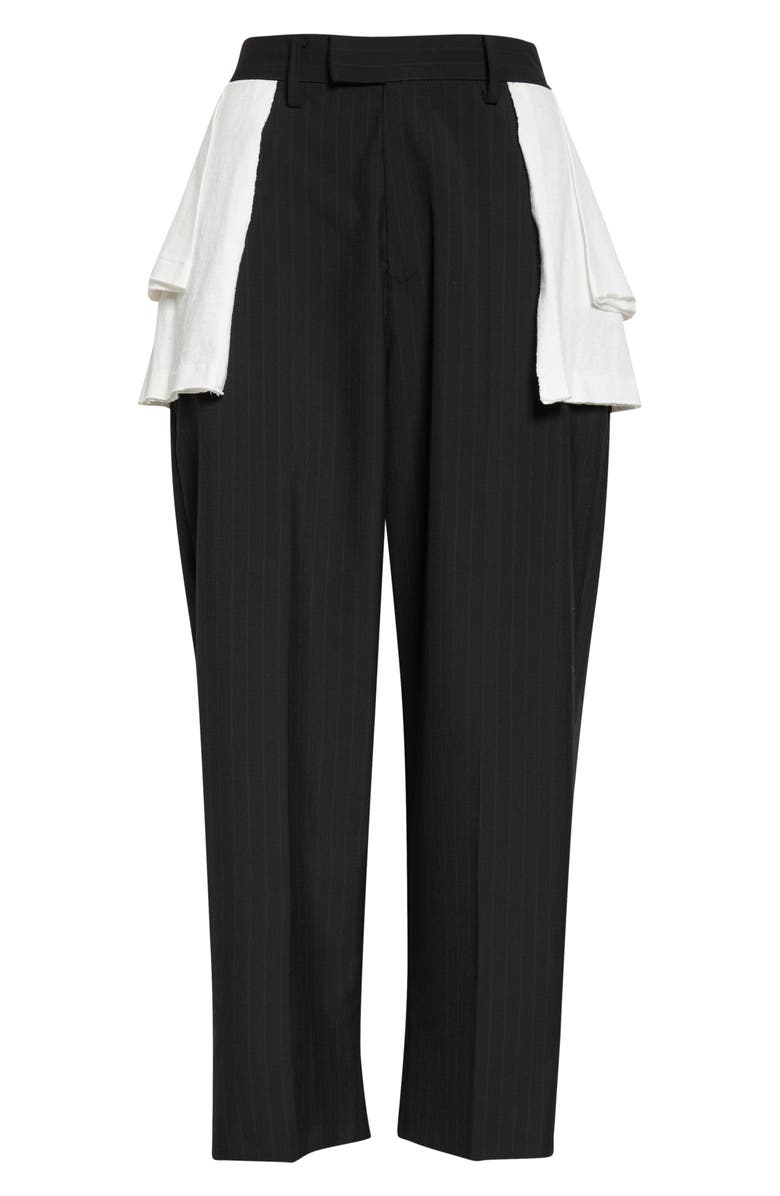 Undercover Pinstripe Pants, Main, color, Black Stripe