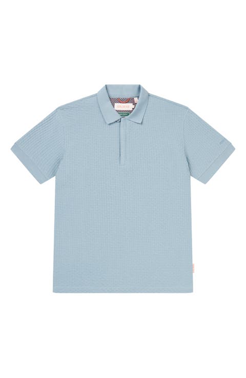 Barmer Textured Organic Cotton Polo