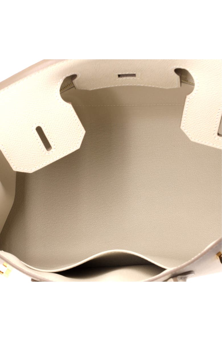 Pre-Owned Hermes Birkin Sellier Bag Light Epsom with Gold Hardware 30, Alternate, color, Craie