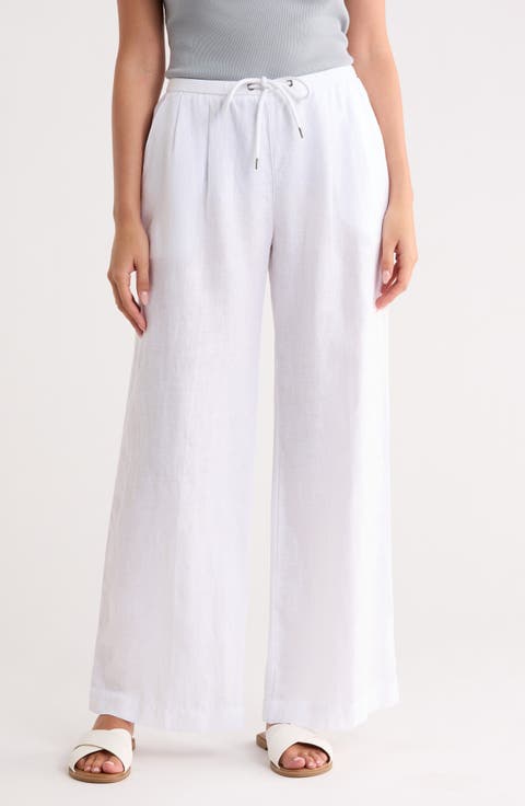 Linen Wide Leg Pants
