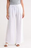 James Perse Linen Wide Leg Pants