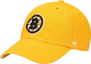 '47 Men's '47 Gold Boston Bruins Clean Up Adjustable Hat
