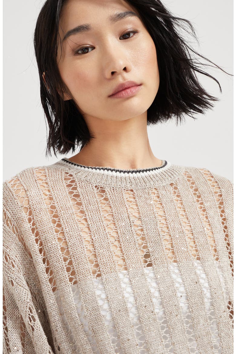 Dazzling sweater, Alternate, color, Cool Beige