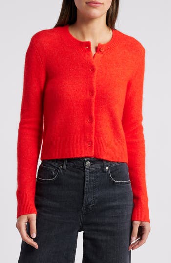 Rails Matilda Button-up Cardigan In Red