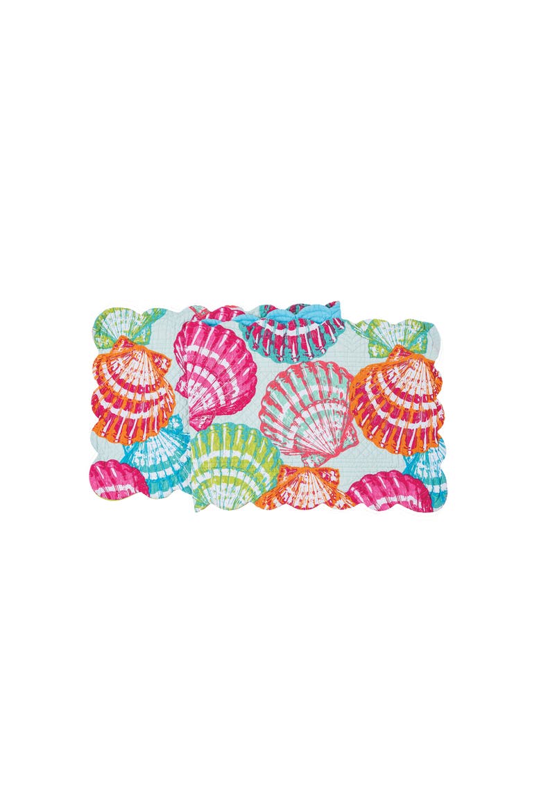 Merritt Island Dining Table Runner, Main, color, Pink