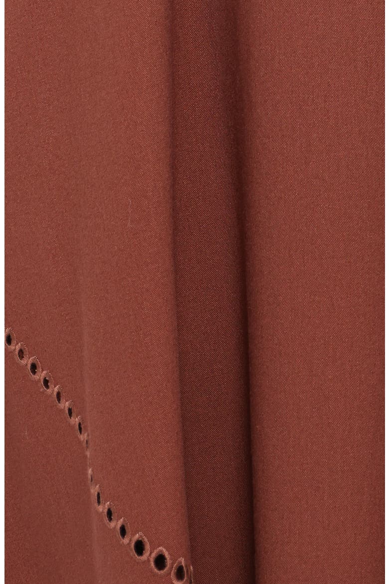 Como Strapless Maxi Dress, Alternate, color, BROWN