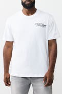 True Religion Ribbon Sketch Logo Graphic T-Shirt