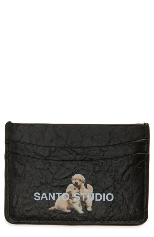 Santo Studio X Paul Rodriguez Card Holder In Black