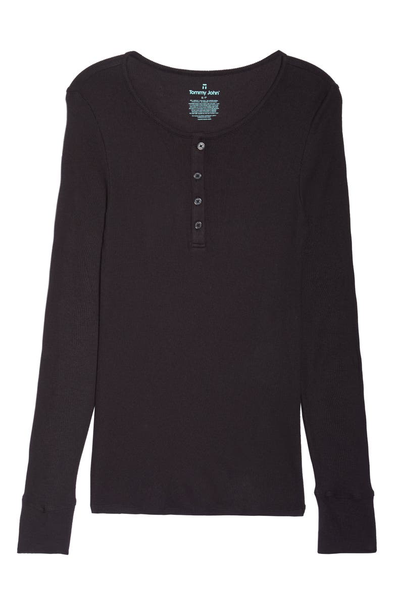 Tommy John Ribbed Henley, Alternate, color,