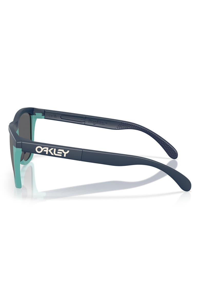 Oakley Frogskins<sup>™</sup> Range 55mm Prizm<sup>™</sup> Keyhole Low Bridge Sunglasses, Alternate, color, Black