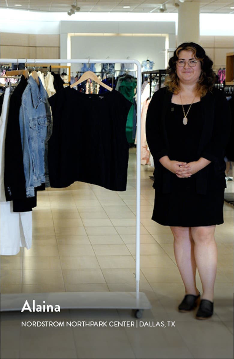 Bateau Neck Linen Top, sales video thumbnail